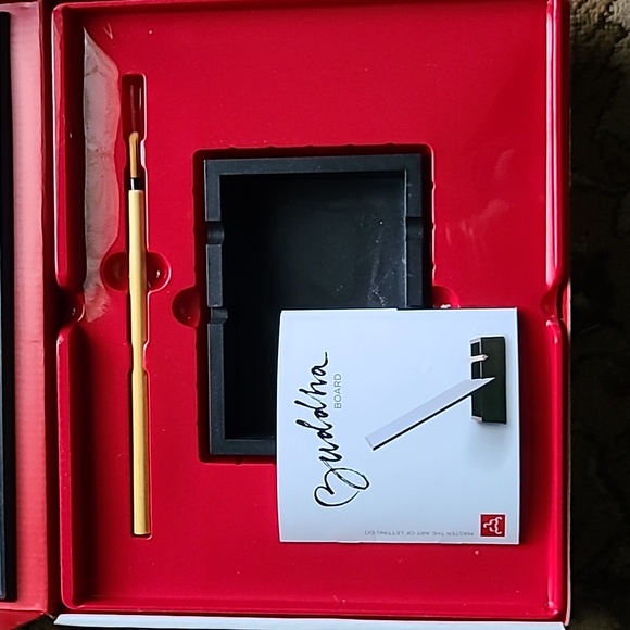 Budda board inspired by zen design you simply paint with water 9" x 12" - Picture 4 of 5